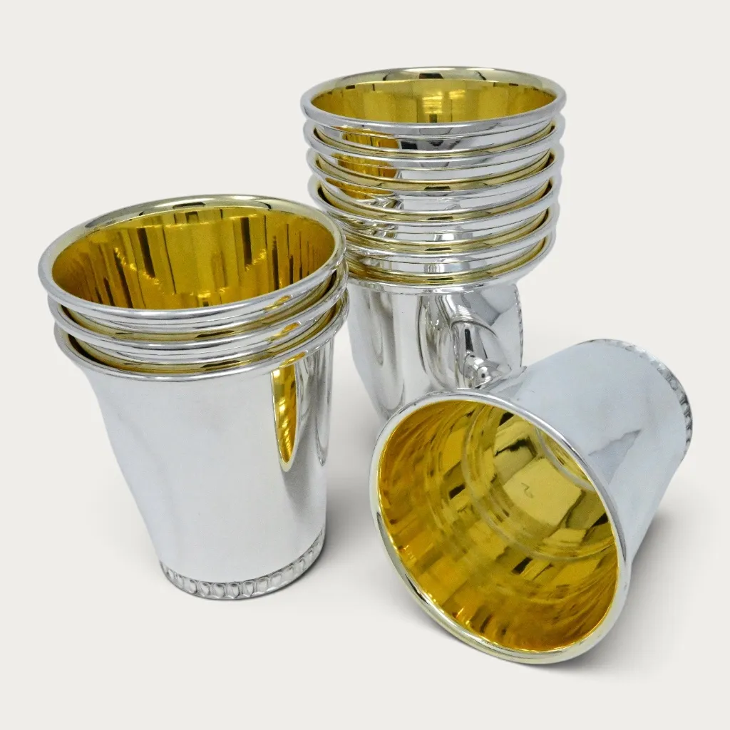 Beaded Champagne Cups