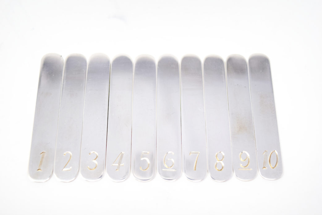 Silver Position Finder Pegs