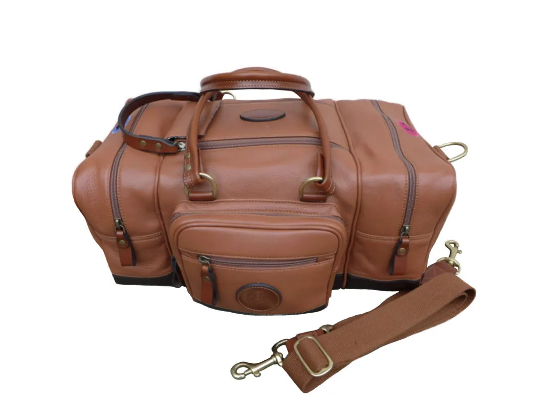 Shooting Bag, Tan, designed for clay pigeon shooting