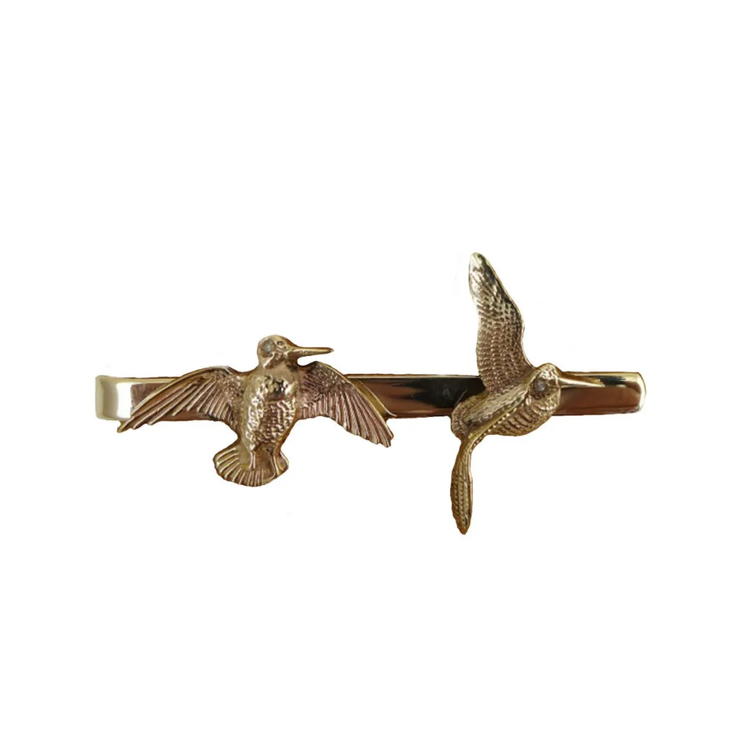Double Woodcock Tie Slide