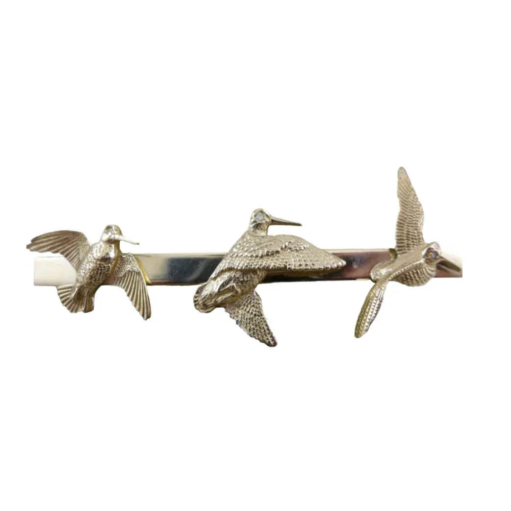 Triple Woodcock Tie Slide