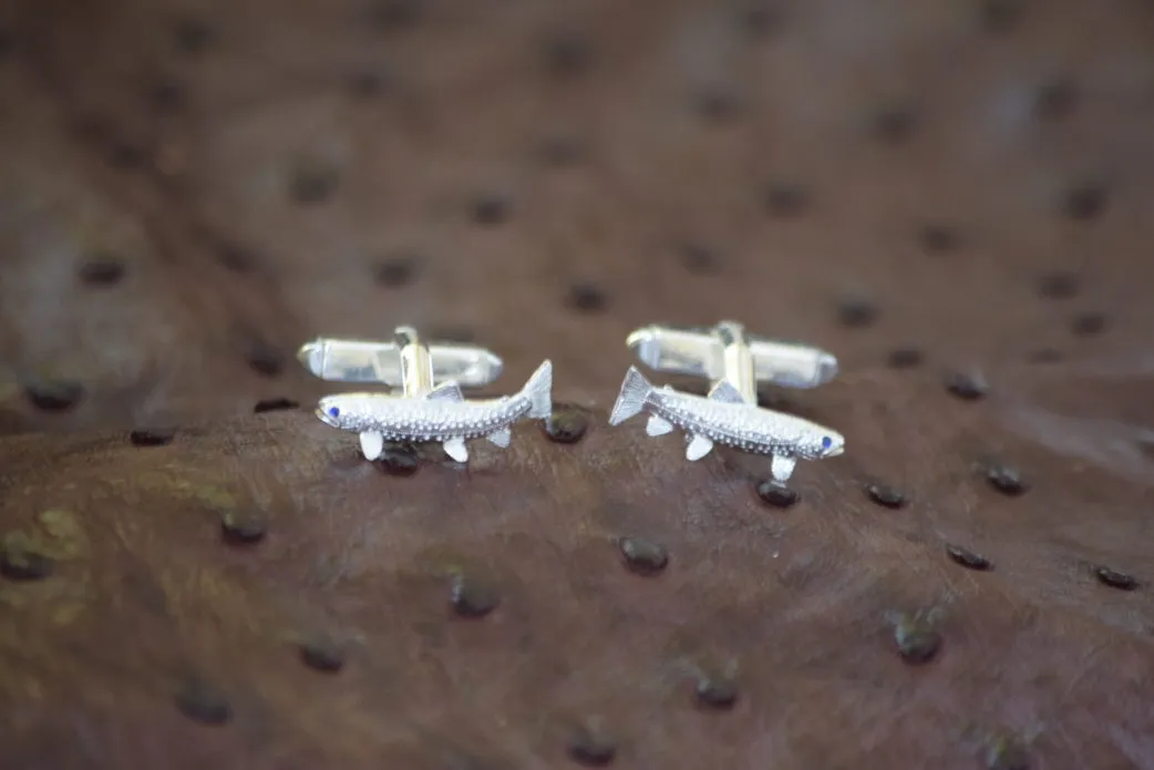 Wild Brown Trout Cufflink