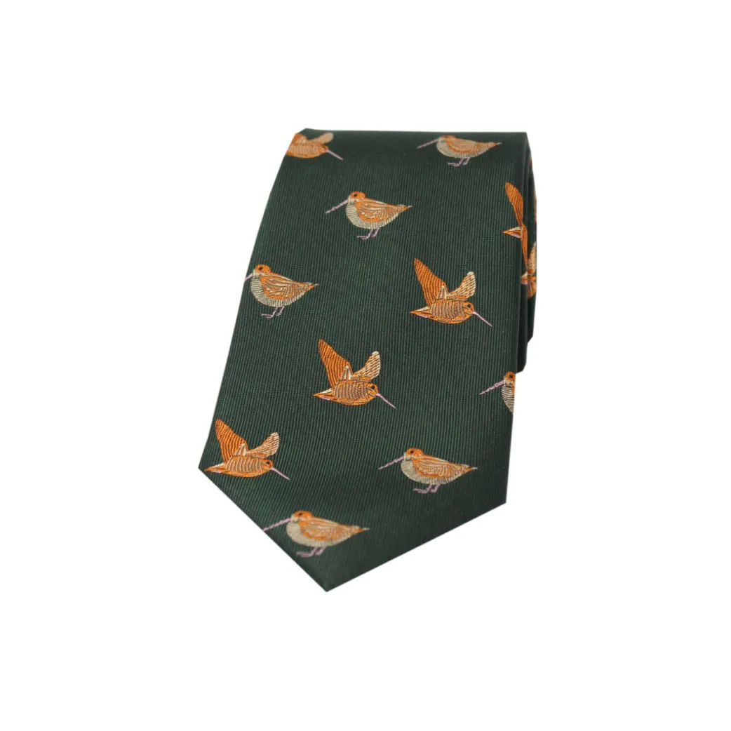 Silk Woodcock Tie