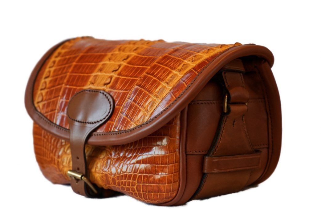 Tan Crocodile Deluxe JP Northumberland Cartridge Bag - 150 size