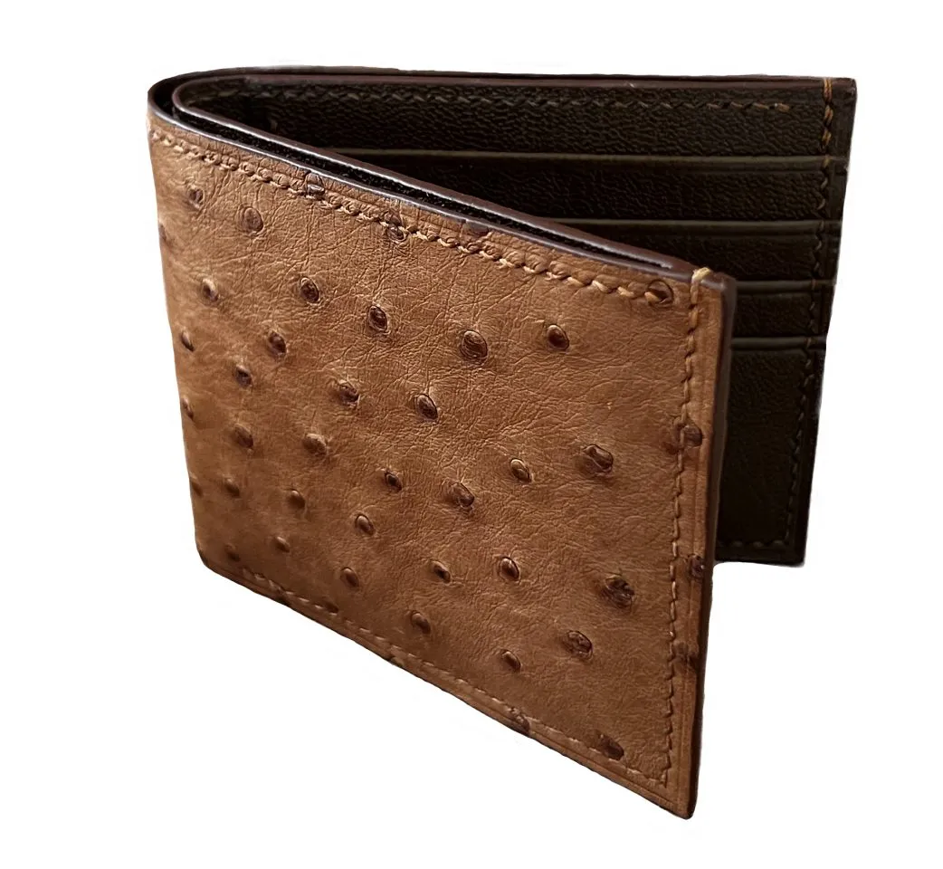 Ostrich Bi-fold Wallet