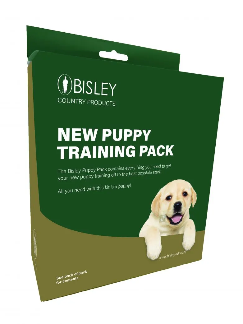 Picture of the New Puppy Training Pack within its packaging