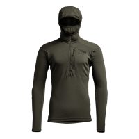 Intercept Hoodie in Deep Lichen