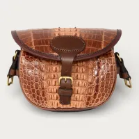 Crocodile Skin Cartridge Bag