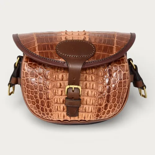 Crocodile Skin Cartridge Bag