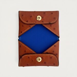 An image of the internals of a wallet